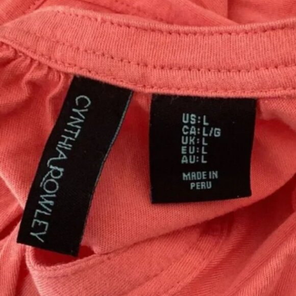 New Super soft Cynthia Rowley sleeveless shirt - Picture 3 of 8